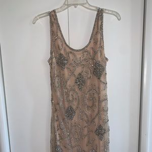 Blush Sequin Formal Dress